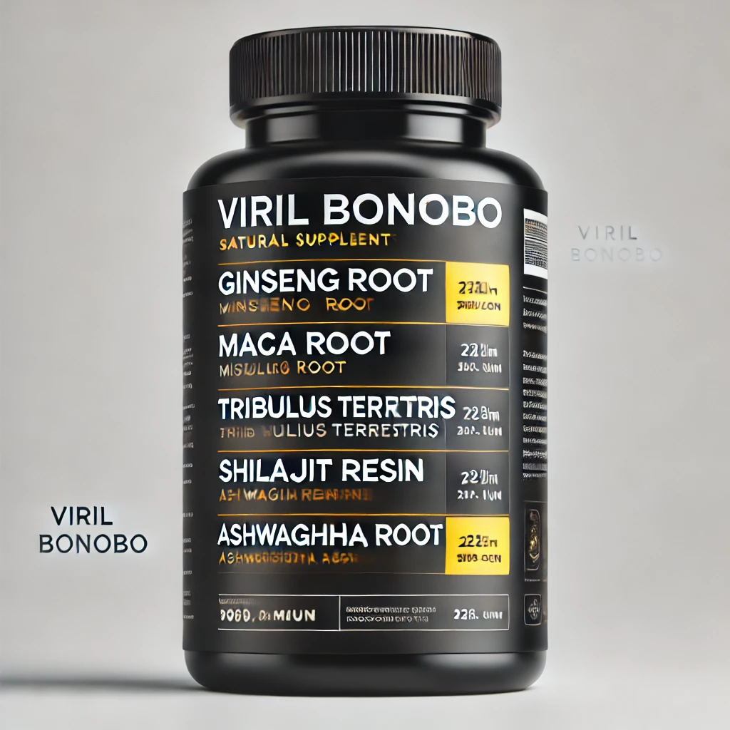 Viril Bonobo : Complément alimentaire 100% Naturel (60 gélules)