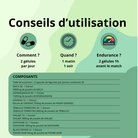 Viril Bonobo : Complément alimentaire 100% Naturel (60 gélules)